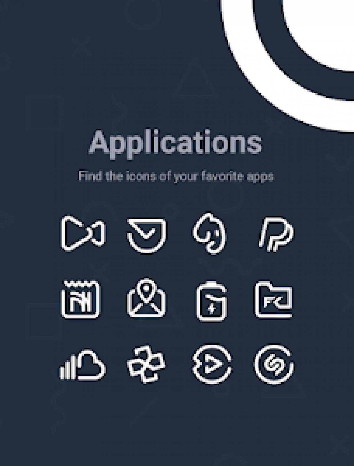 Linebit Light Icon Pack v1.4.8 (Patched) APK
