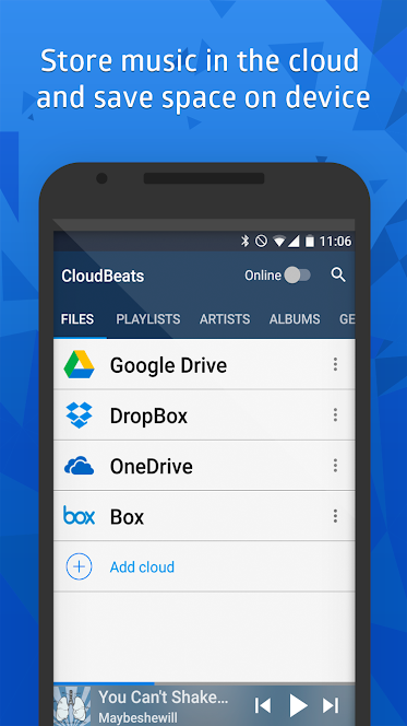 CloudBeats – offline & cloud music player v1.7.4 (Pro) APK