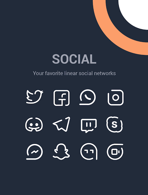 Linebit Light – Icon Pack v1.3.4 (Patched) APK