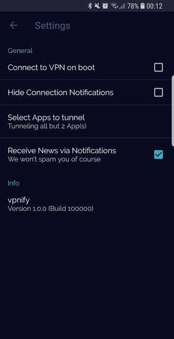 Free VPN – unlimited secure hotspot proxy vpnify vpnify1.8.7 (Pro) APK
