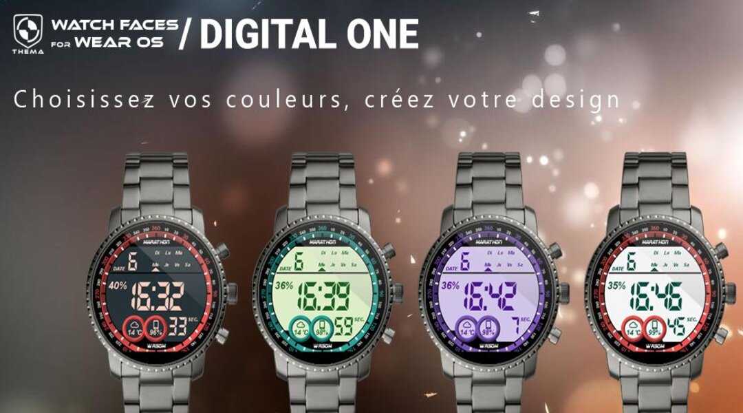 Digital One Watch Face v1.22.01.0508 (Full Paid) APK