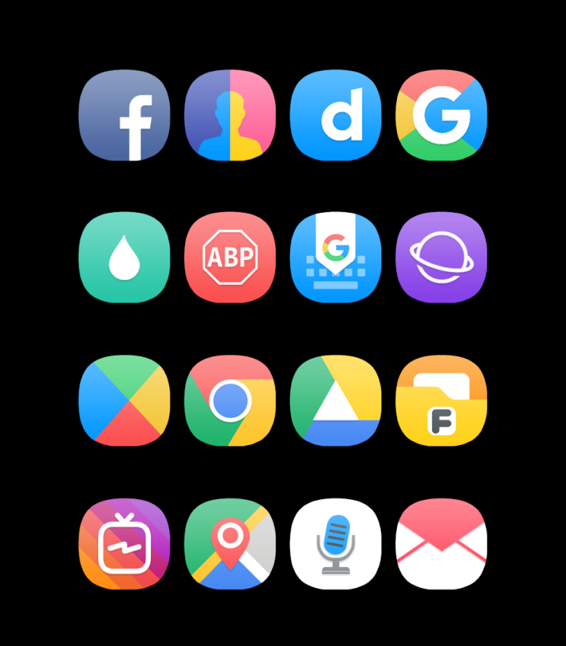 Fusion – Icon Pack v1.0 Patched APK